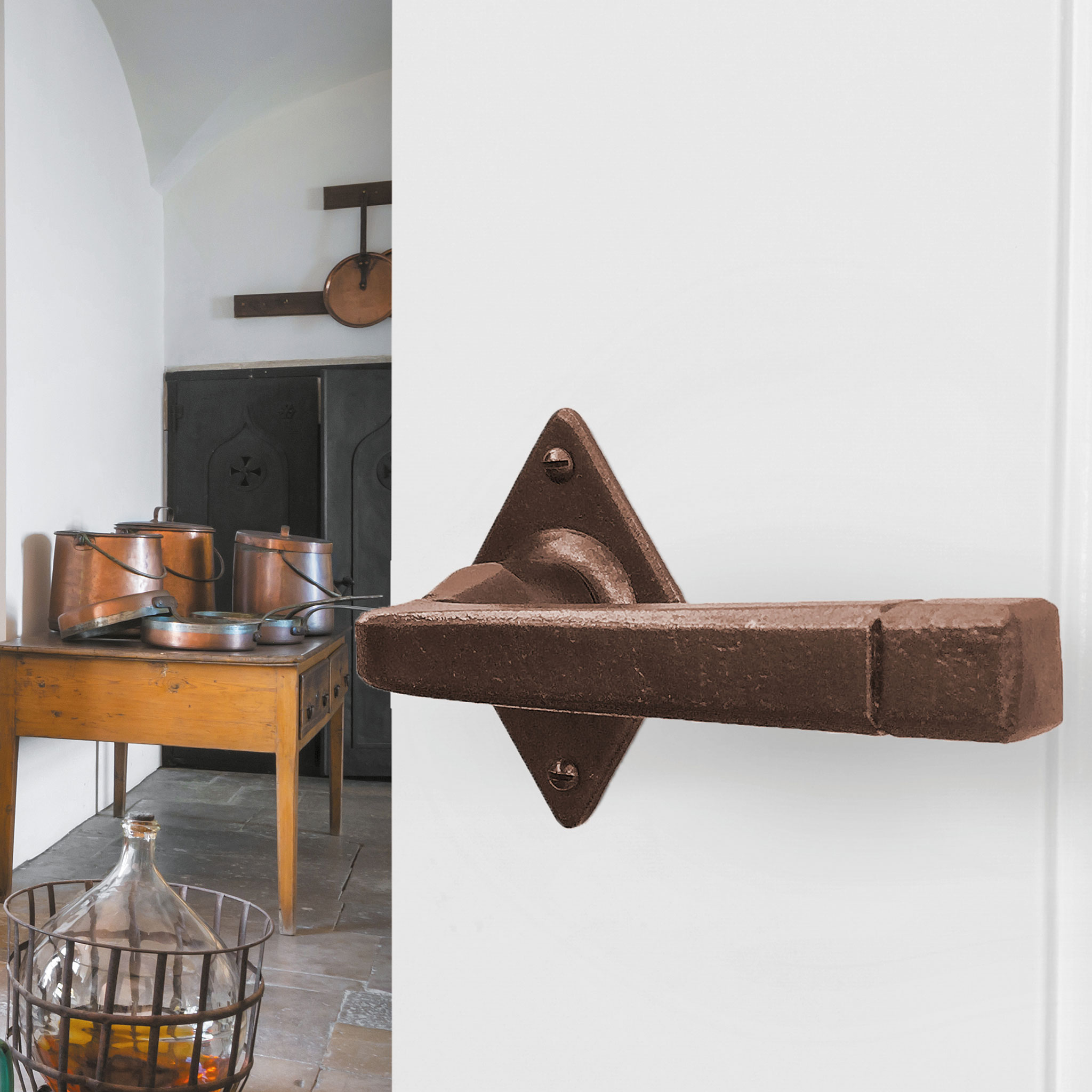 Foto: deurbeslag roest