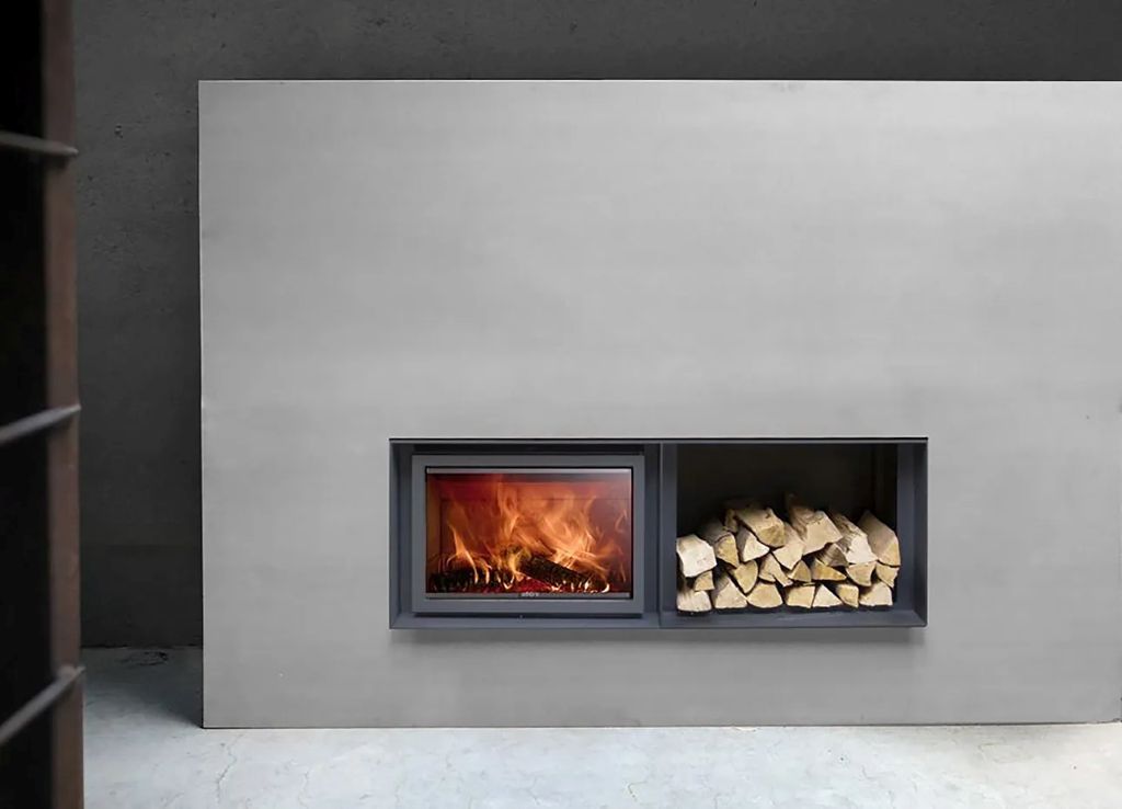 Foto: stuv 16 in insert bois cadre range buches integre 5753