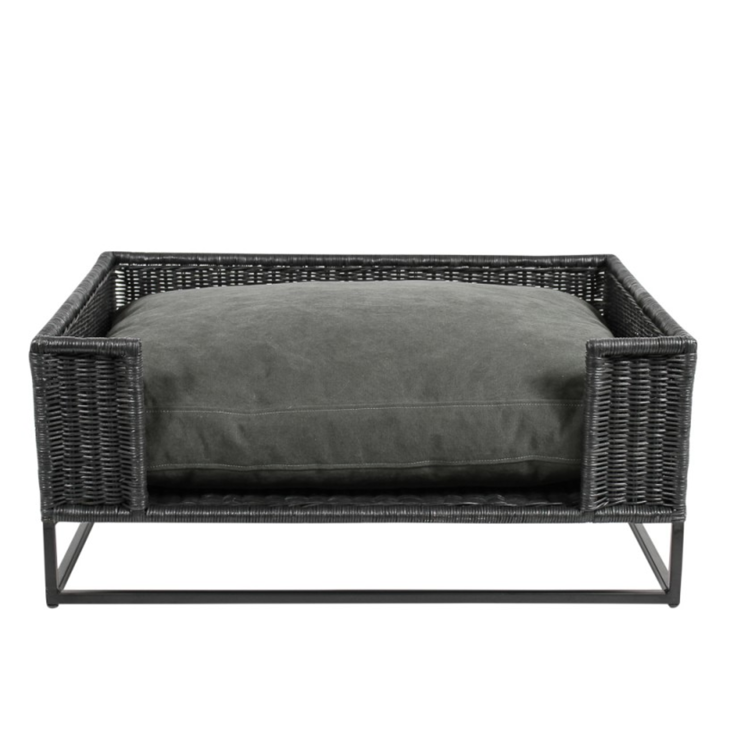Foto: Lord Lou Hondensofa Morris stonewashed black