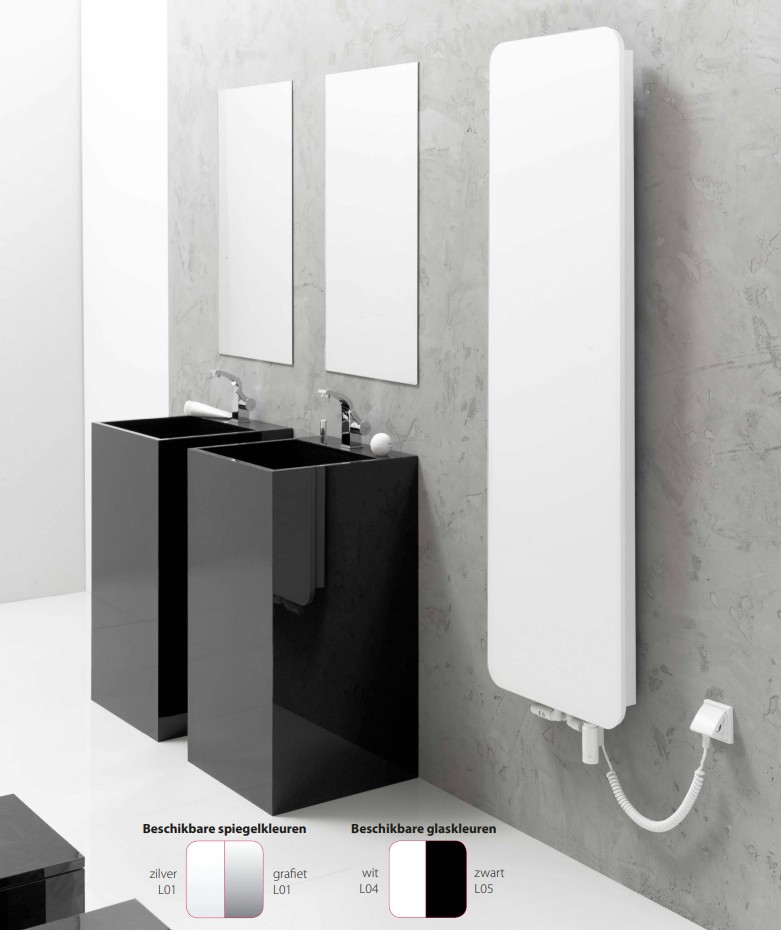 Foto : INDIVI NEW: strakke designradiator met glas — elegantie voor elk interieur