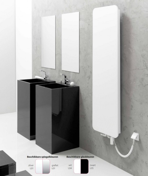 Foto : INDIVI NEW: strakke designradiator met glas — elegantie voor elk interieur