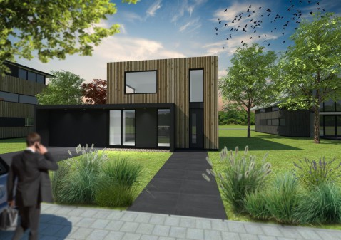 Foto : Moderne vrijstaande woning