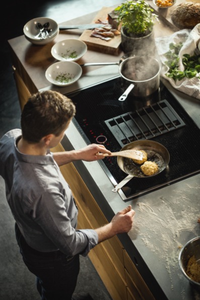 Foto: neff flexinductiekookplaat met afzuiging 227083