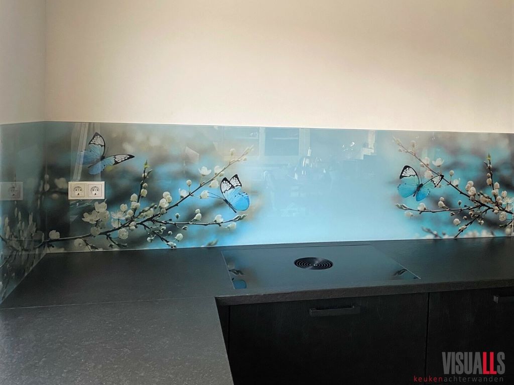 Foto: Wonennl Visualls keukenachterwand dieren 2