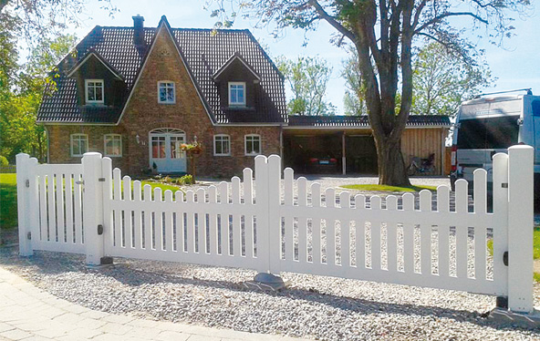 Foto: centurion hekwerken hek wit   kopie