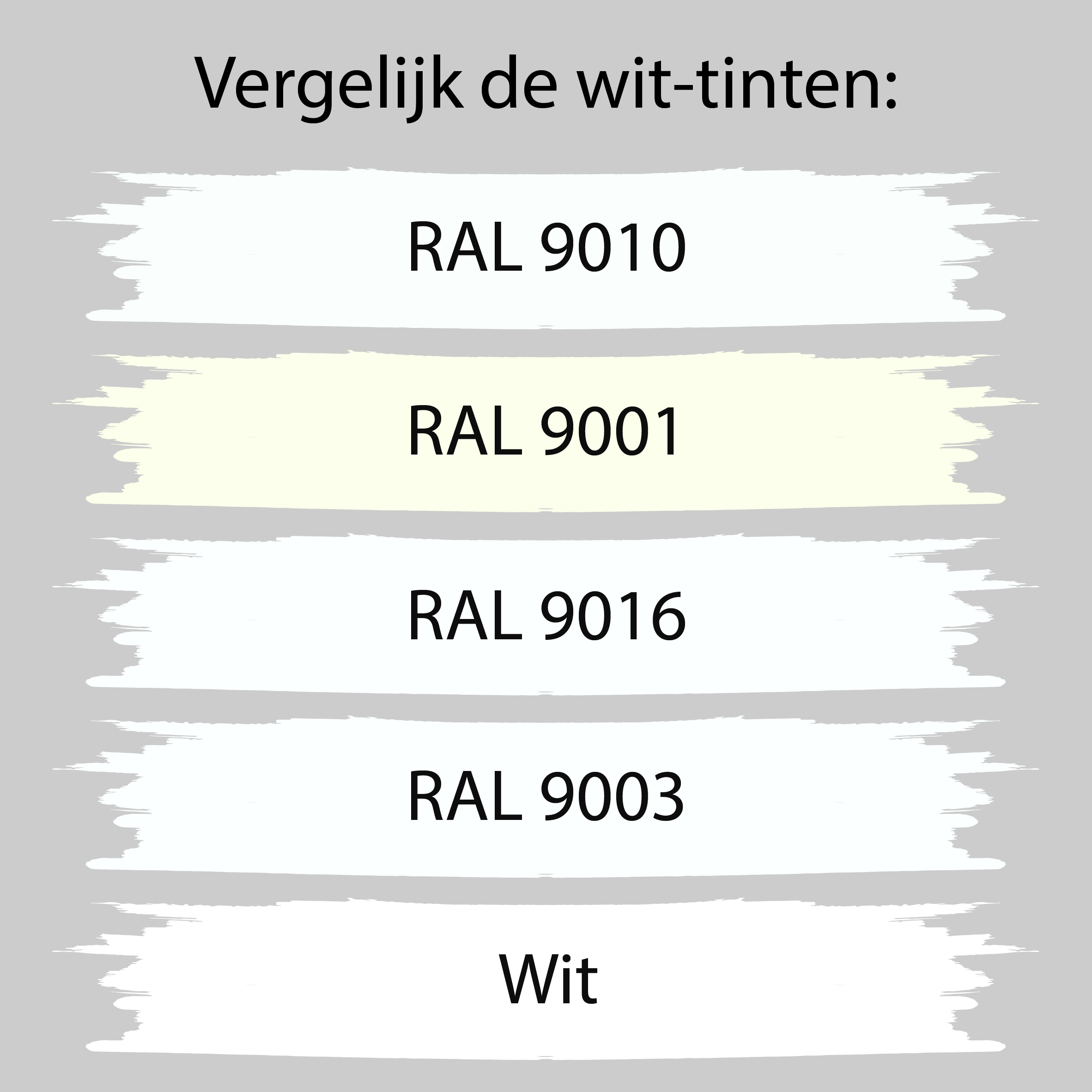 mild Informeer ik ben slaperig RAL 9010 - verf-behang - verbouwen - WONEN.nl