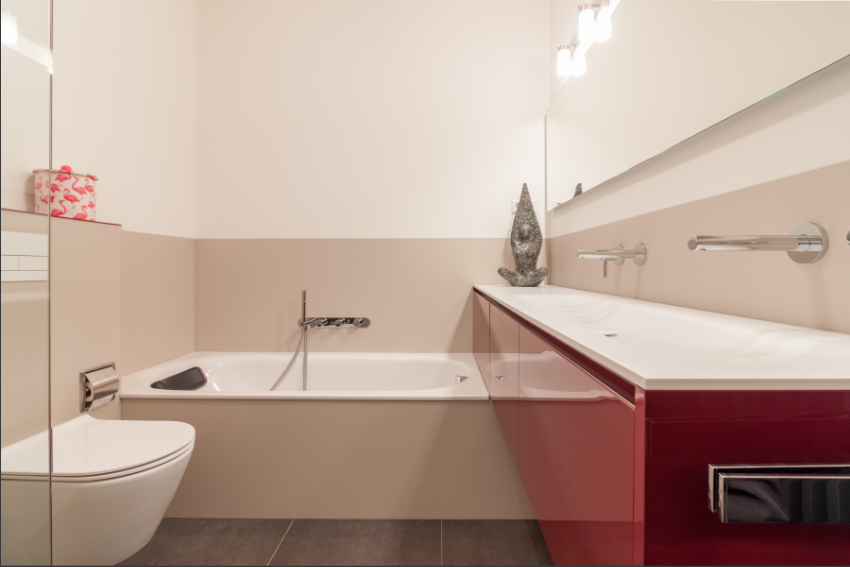 Foto: Badkamer bekleed met Bokmerk