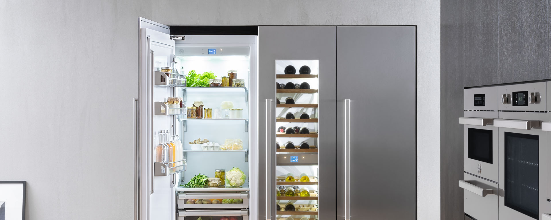 Foto : Bertazzoni koelkasten, vriezers en wijnzuilen: waar design en technologie samenkomen