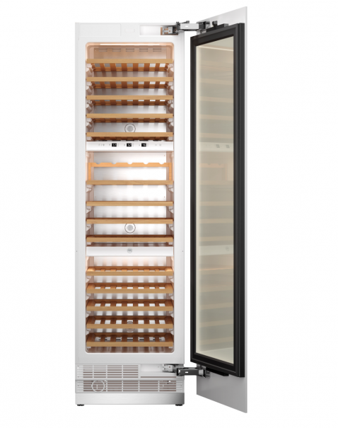 Foto : Perfecte wijnopslag: Bertazzoni 60 cm inbouw wijnklimaatkast