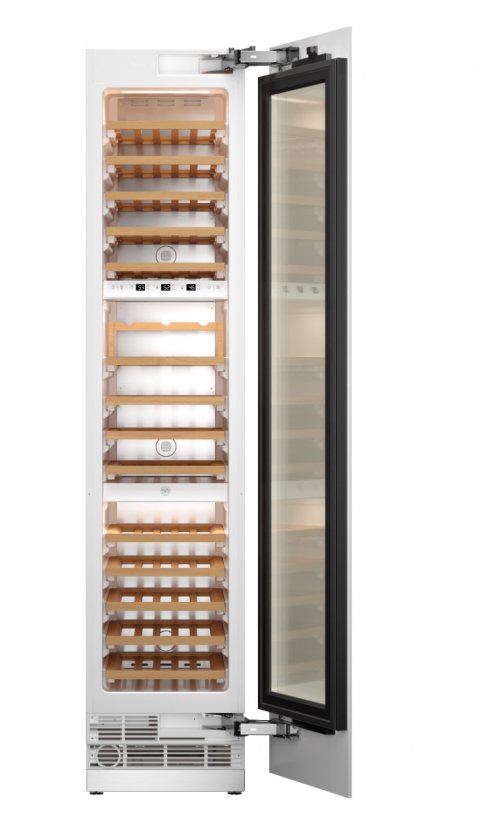 Foto : Compacte wijnopslag op topniveau: Bertazzoni 45 cm wijnklimaatkast