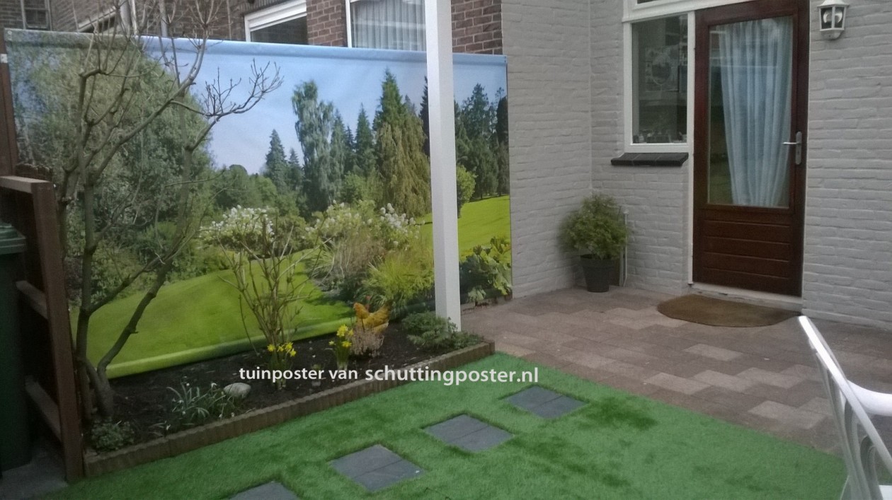 Foto: w3 tuinposter van  landschap