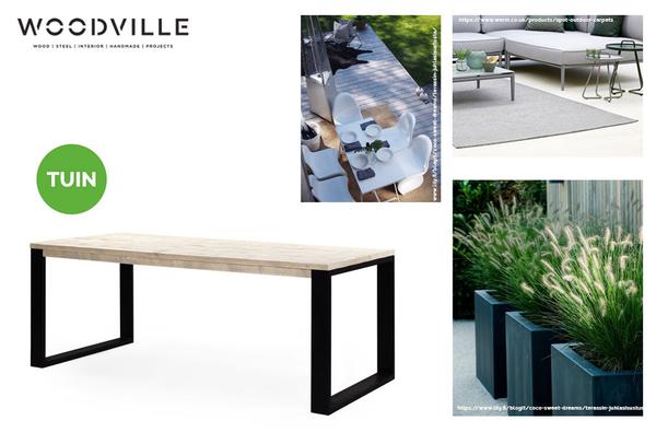 Woodville tuinmeubels - moderne sfeer