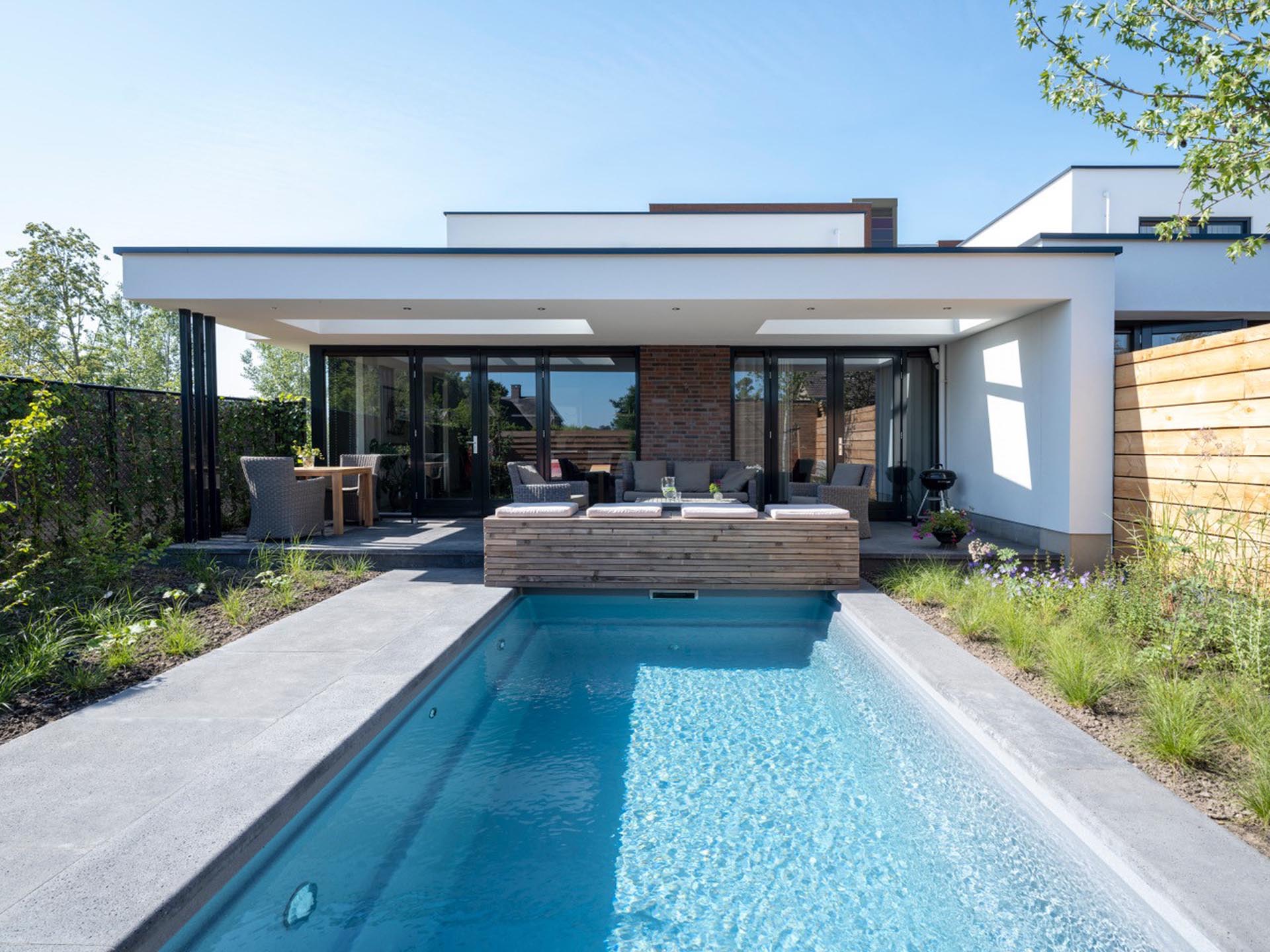 Foto : De unieke samenstelling van onze zwembaden