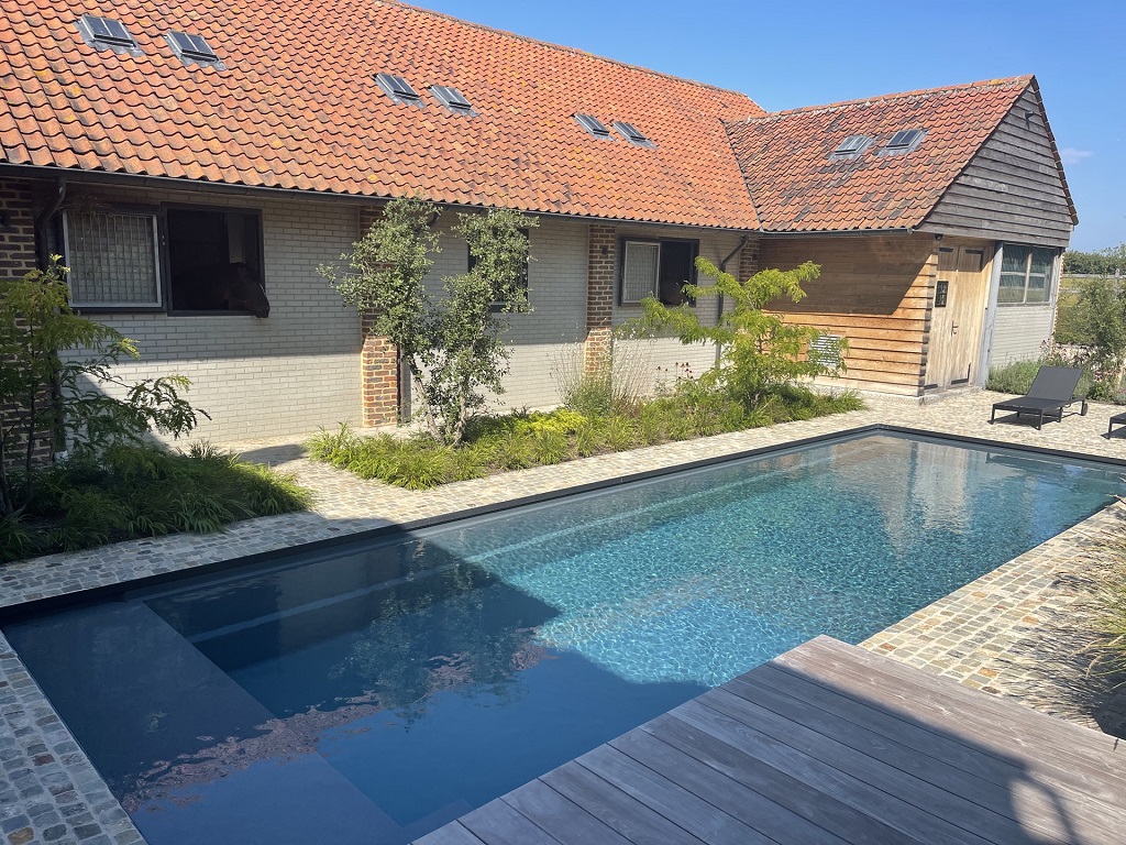 Foto: Wonennl Compass Pools Project XL Lounger 115 Nova Grey 5