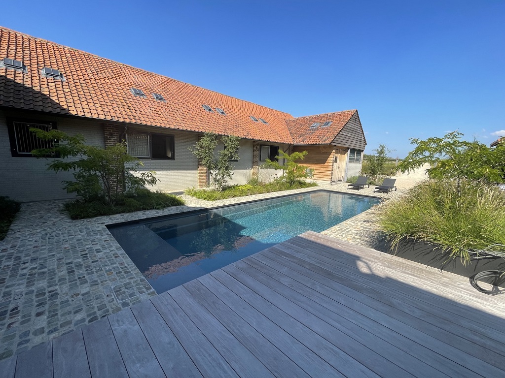 Foto: Wonennl Compass Pools Project XL Lounger 115 Nova Grey 6