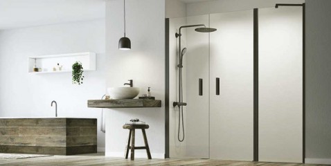 Foto : Douchewanden op maat – stijlvol, functioneel en volledig aanpasbaar