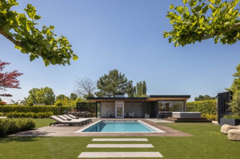 Foto : Poolhouse op maat: een luxe verlengstuk van uw leefomgeving