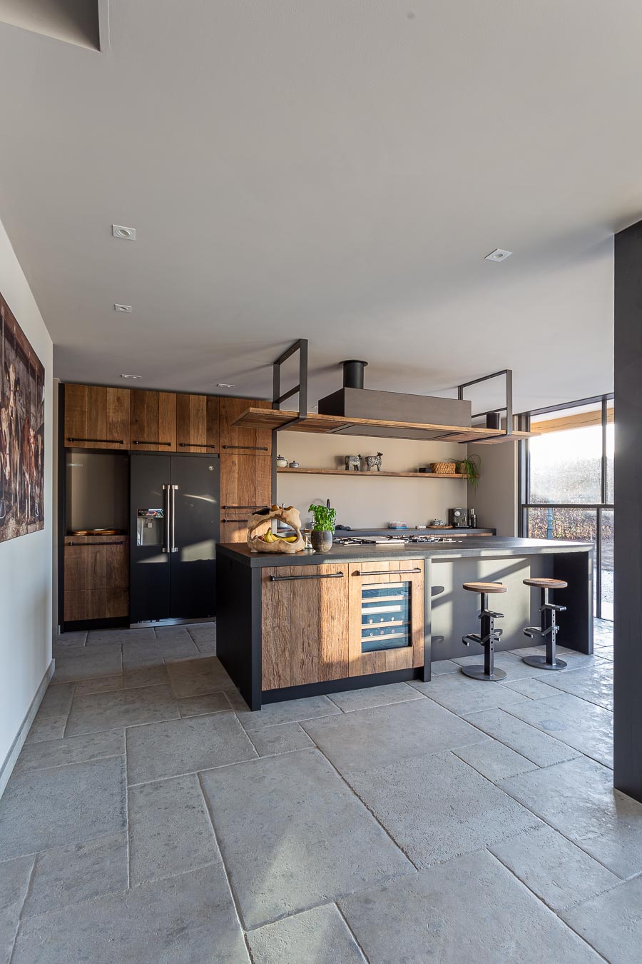 Foto: Bourgondische dallen fez lichtgrijs 005