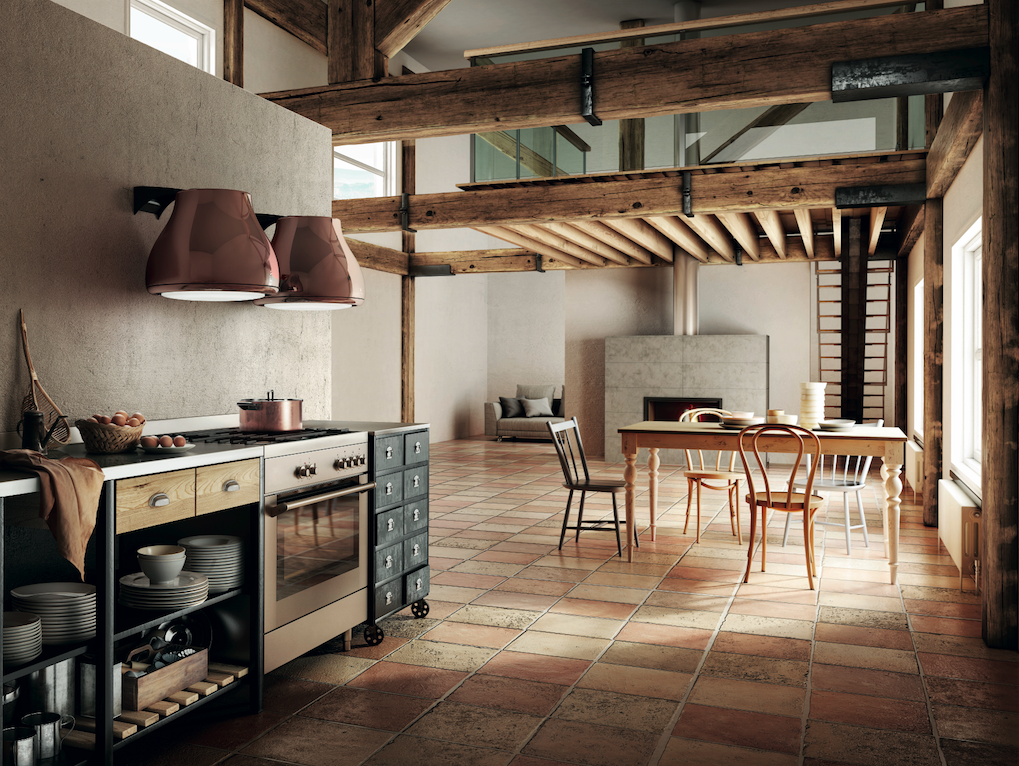 Foto: Shining copper Elica 1