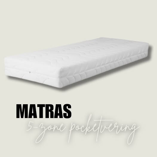 Foto : Ultiem Slaapcomfort met het 5-Zone Pocketveringmatras