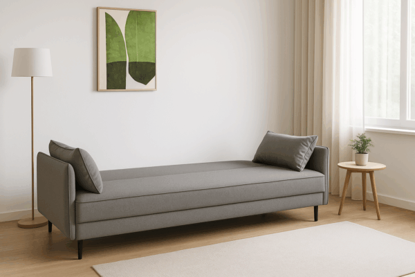 Foto: Slaapbank milo uitgeklapt 600x400