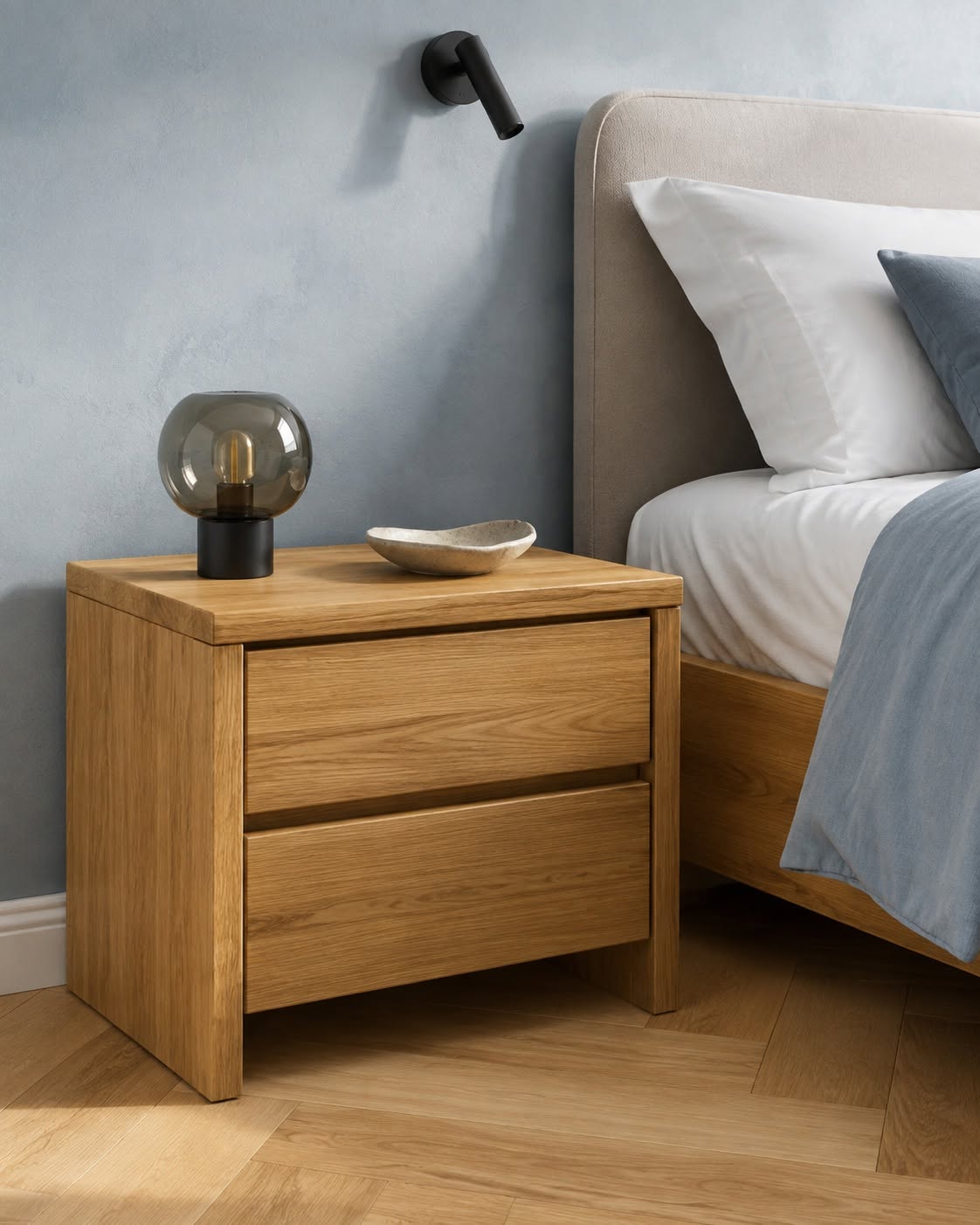Foto: bed box wonen nl nachtkastjes