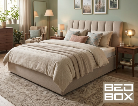 Foto : Slim slapen: een stijlvol bed met verborgen opbergruimte