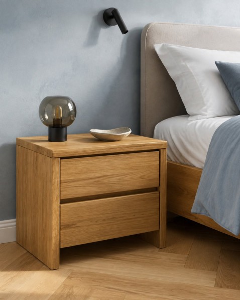 Foto : Maak je slaapkamer compleet met het perfecte nachtkastje