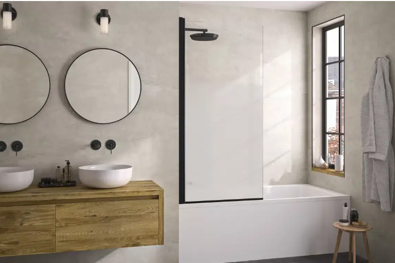 Foto : Badwanden: slimme bescherming en stijl voor je badkamer