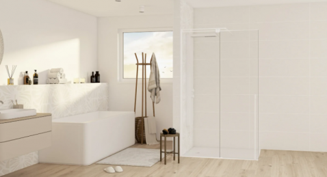 Foto : Een witte badkamer: tijdloos, fris en vol stijl