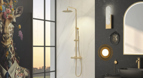 Foto : Vrijstaande of ingebouwde douchekraan: welke past bij jouw badkamer?