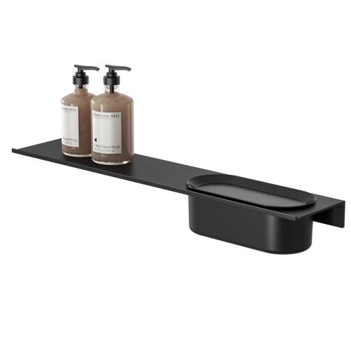 Foto: bathroom shelf with shower basket