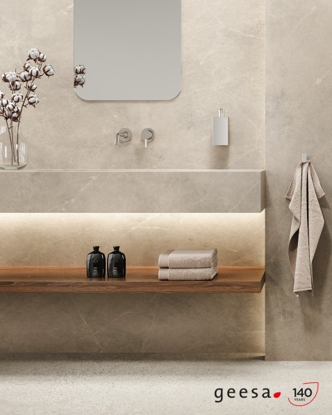 Foto : Modern Art – Minimalistische Luxe voor uw Badkamer