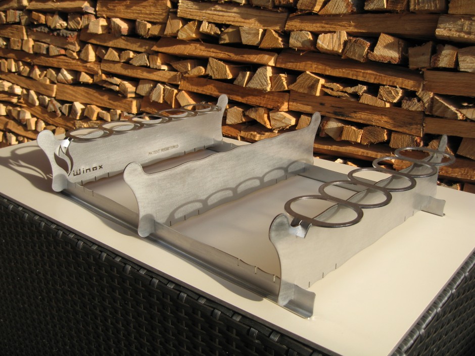 Foto: w3 Winox Openhaard          rooster Duim