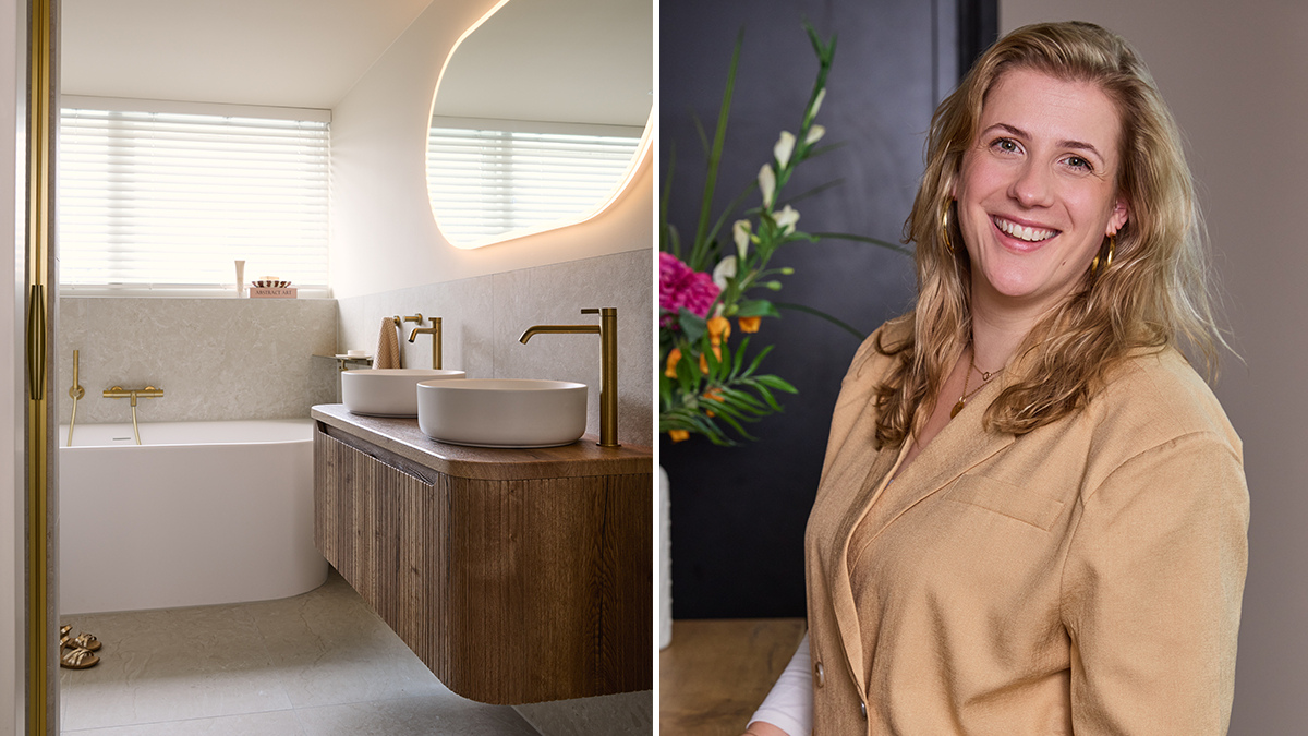 Foto: Wonen nl Badenplus badkamerverbouwing Evi