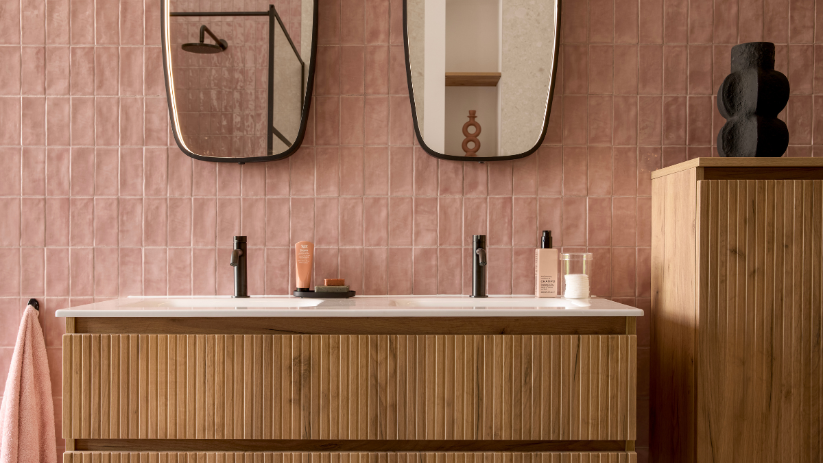 Binnenkijken In Een Roze Badkamer WONEN nl Binnenkijken In Een Roze Badkamer WONEN nl