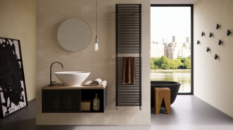 Foto : Warm en winterklaar: radiator kiezen voor de badkamer