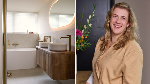 Foto : Verbouwblog: van inspiratie naar gezinsbadkamer