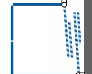 Foto: HSK douchecabines draaivouwdeur 1 308 248