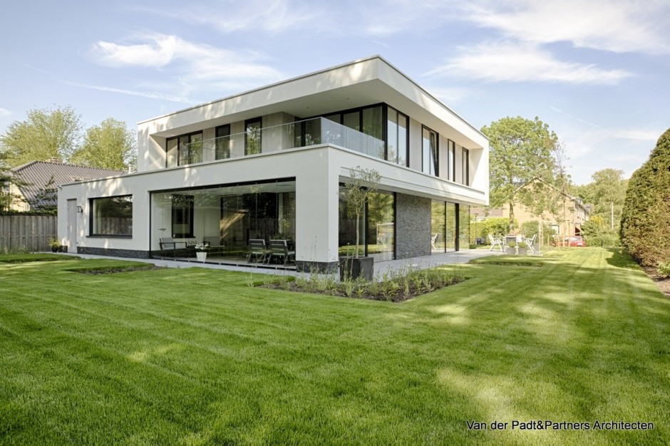 Foto: w3 Padt villa modern glas stuc architectuur 006