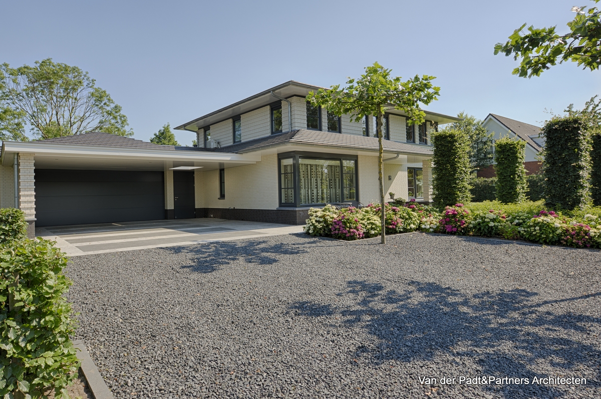 Foto: Padt villa frank loyd Wright schoorsteen 