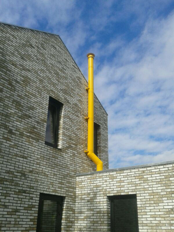 Foto: Poujoulat rookkanaal TI geel