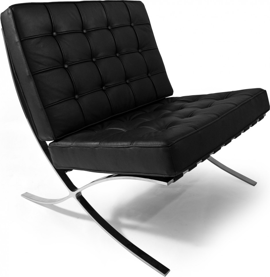 Foto: w3 Barcelona stoel zwart Vince Design