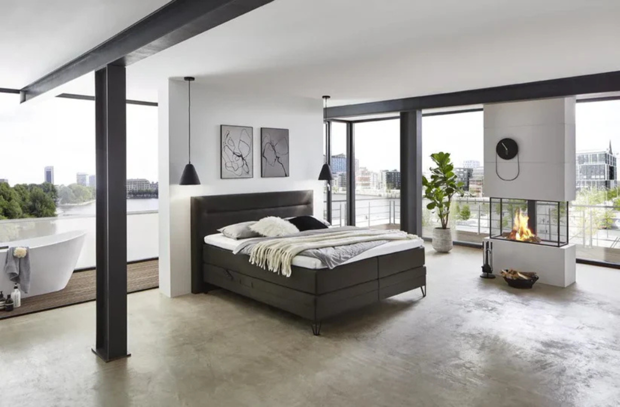 Foto : Complete Boxspring Mondriaan