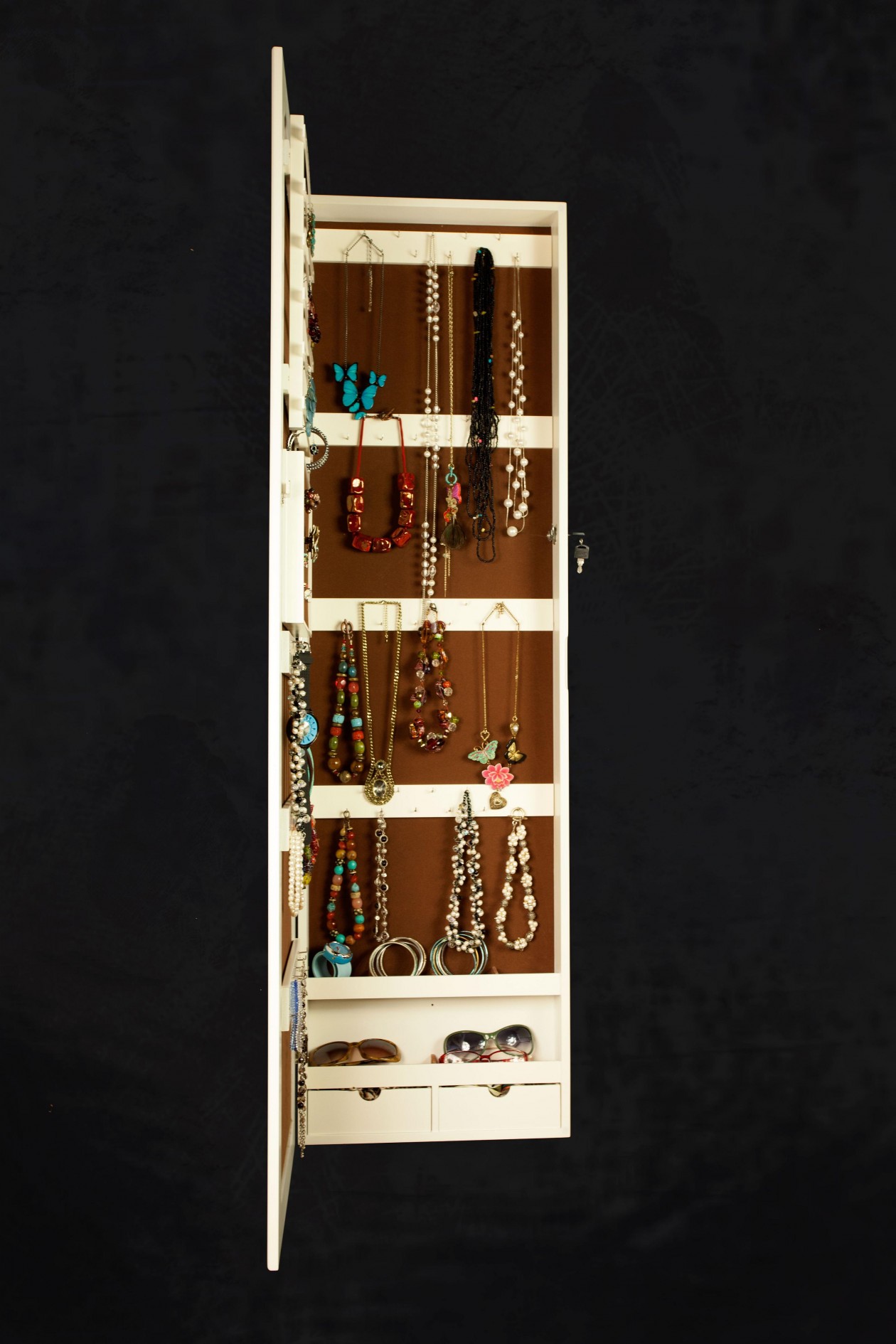 Foto: w3 Sieradenkast Roos open