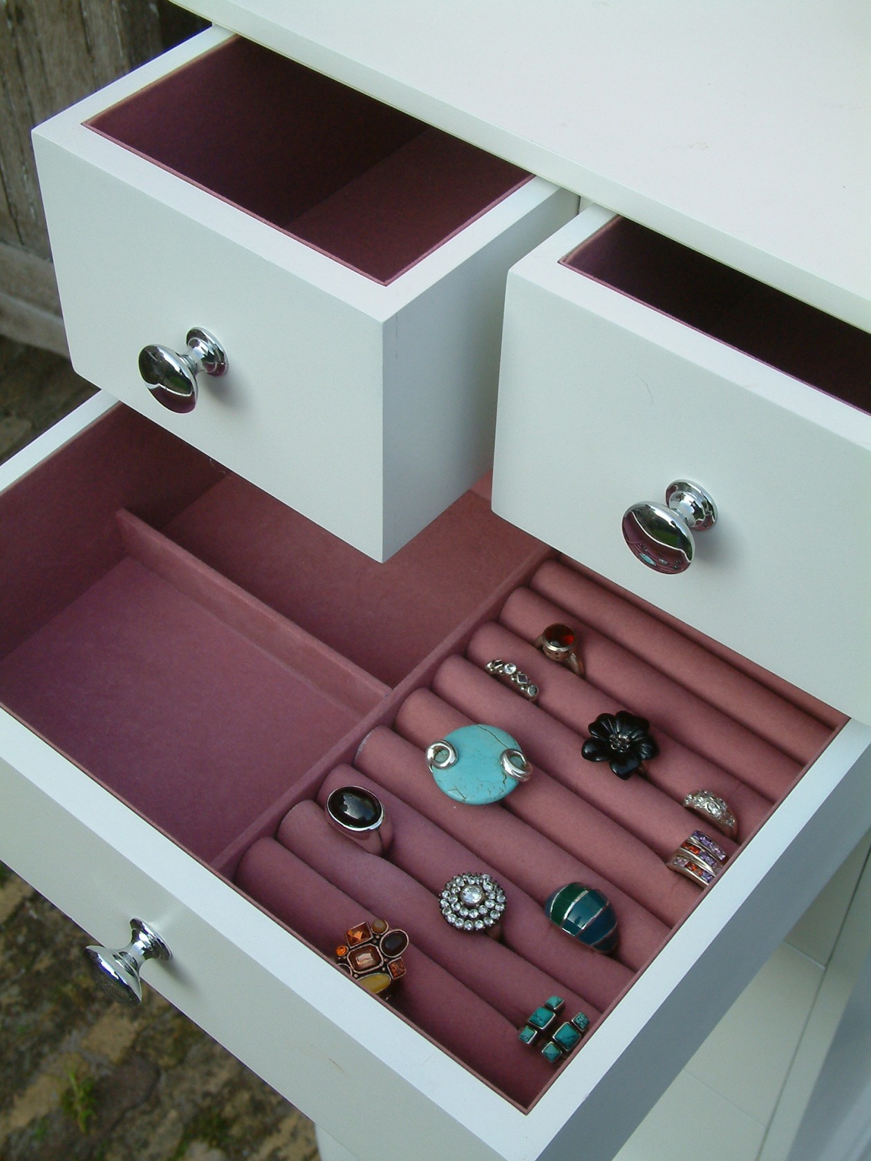 Foto: w3 sieradenkast ringen