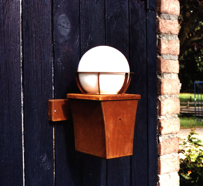 Foto: milano cortenstaal roestig wand