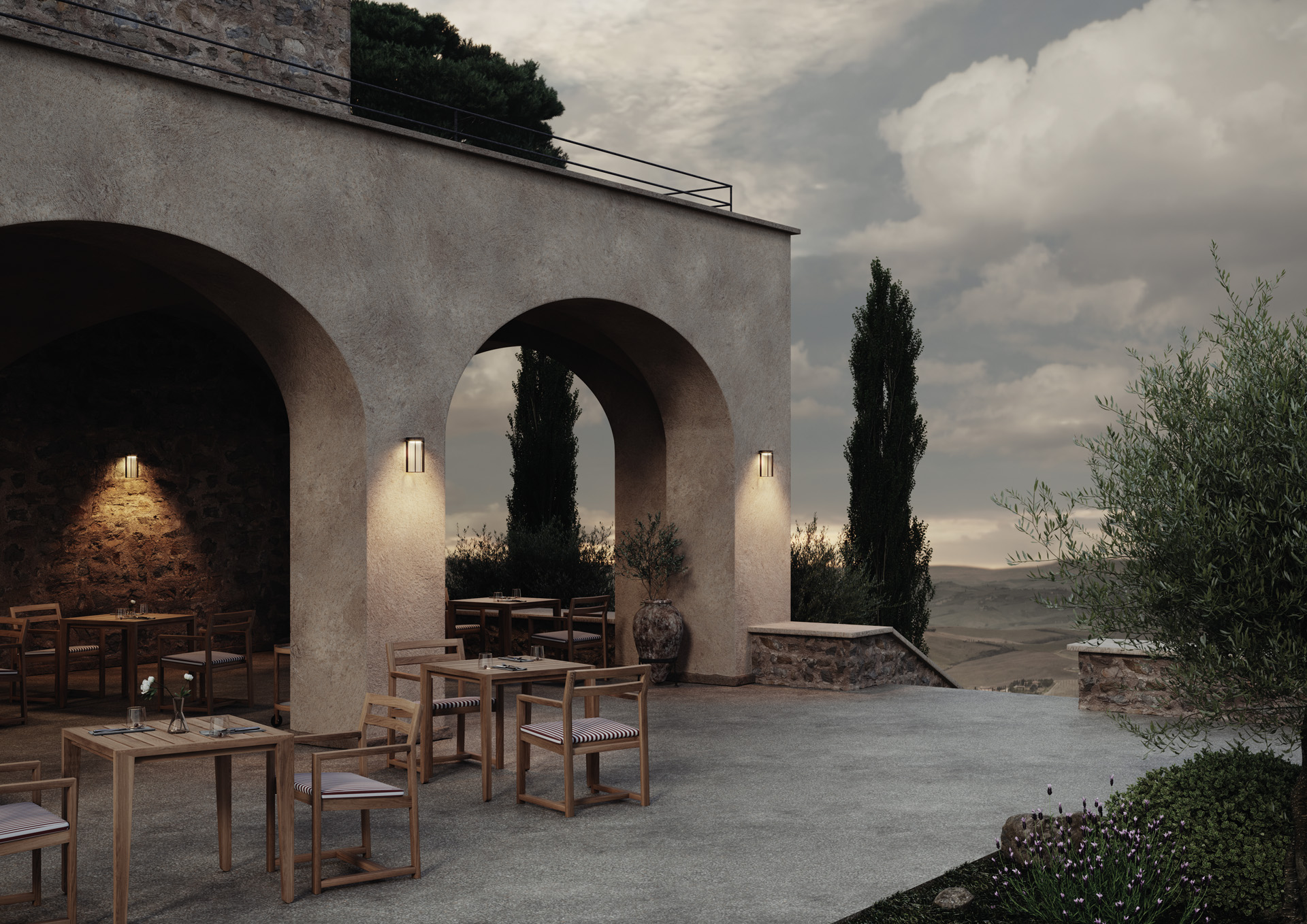 Foto: wandlamp buitenlamp lombardo 75072 lula a 09