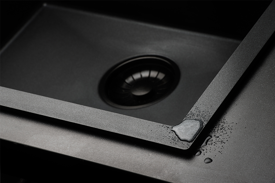 Foto: caressi black line spoelbak 900x600