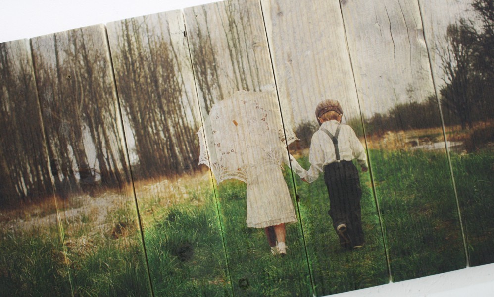 Foto: oude uitstraling van uw foto